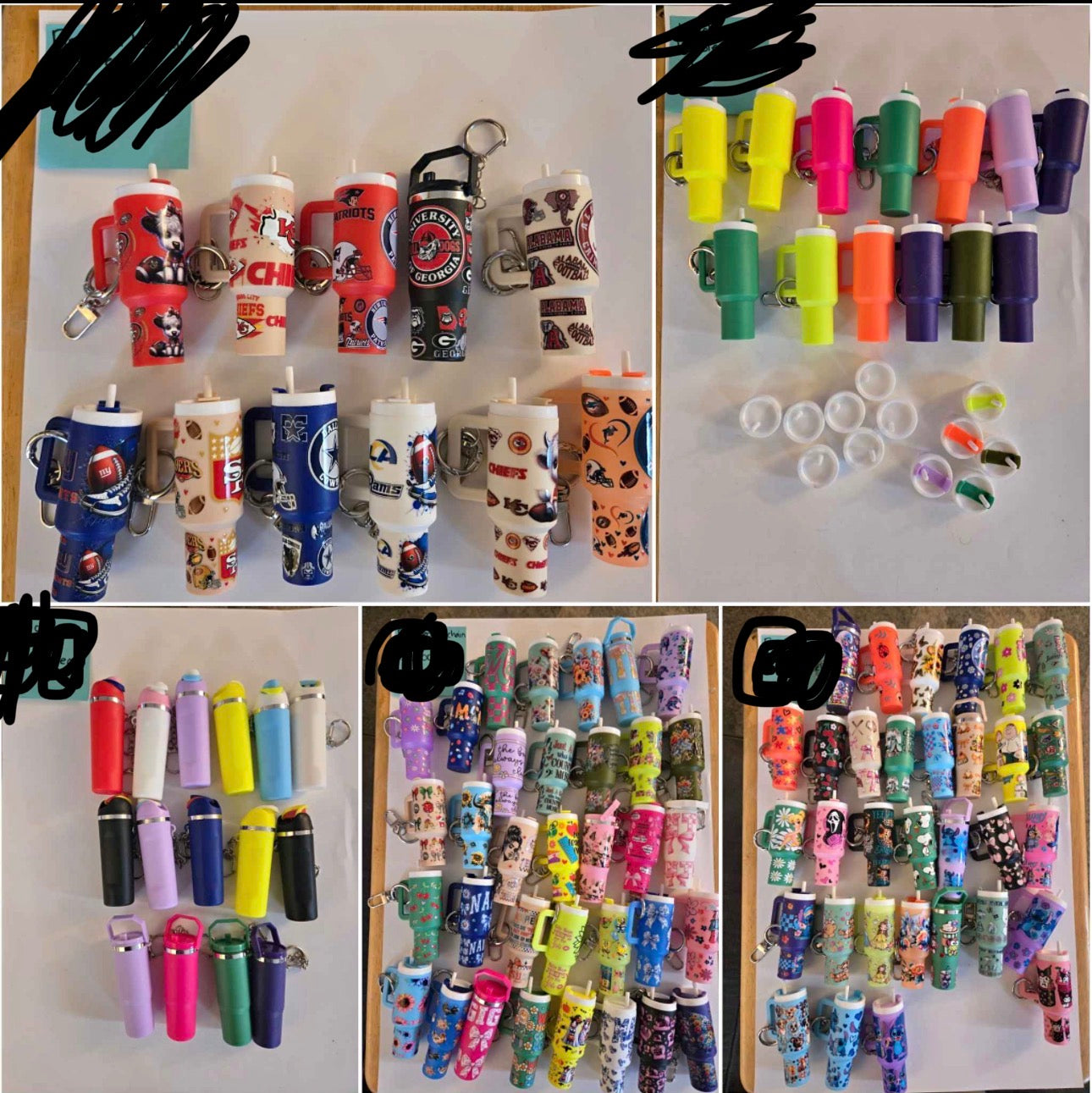 Custome Tumblr keychain/chapstick holders